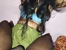 After Washing The Dishes,  Bhabhi Took The Dick In Her Mouth And Then Climbed On Top Of Her And Got Fucked