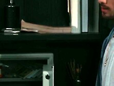 Lustful Lucas Frost licks pussy before banging the tight pussy of redhead Dani Rivers