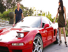 Car broken down but picked up by an evil mother I´d like to fuck mom