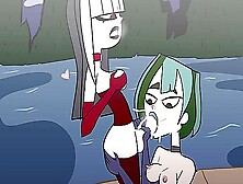 Total Drama Gwen X Crimson By Kurokihollow