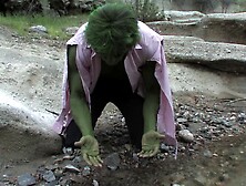 Breathtaking babe with nice ass being smashed hardcore in a parody porn