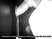 GLORY HOLE - ASK TO COME IN AND FUCK ME IN THE CABIN