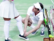 Brandi babe Her Best Tennis Anal Lesson