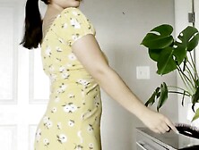 Brunette Babe Humiliates Her Partner In Public - French Amateur