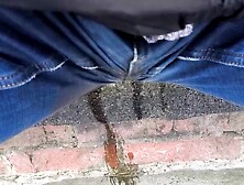 I pee in public place