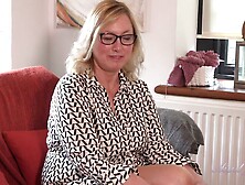 POV : Getting Jerk-Off Instructions and Mutual Masturbation with Your Step-Auntie Katherina