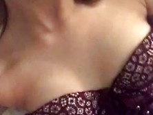 Beautiful Glasses Teen Dirty Talk Masturbate