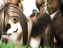 Animation Beautiful Heroes is Used as a Sex Slaves