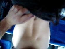 SWEET MILF gets banged on public train while traveling on vacation