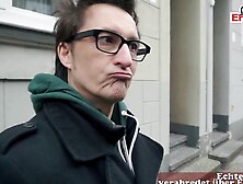 Slender tattoo blonde Sina Longleg does threesomes