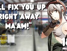 [SPICY] Sexy British Mechanic fixes your car │Flirty│Kissing│Public│F4F