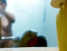 Indian mother in law secretly recorded naked