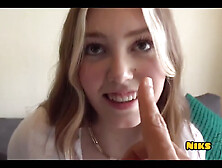 Takes Desi Dick Like A Pro - Blonde Bombshell