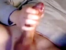 Belgian Guy Strokes His Big Cock On Webcam