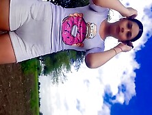 whore who shows off on TikTok