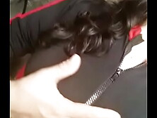 Linda mexicana enseñando sus chichotas