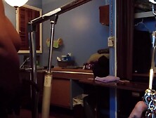 Disabled man gets head from big beautiful woman caregiver