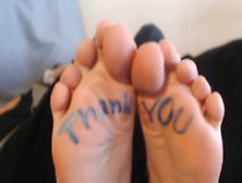 Hey Thank You That You Like My Feet!