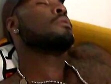 UNLEASH THE BEAST Hairy Black Stud Unleashes His Monster Load in a SloMo Orgasmic masterpiece