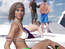 Video game, boat trip