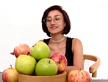 CARNE DEL MERCADO - Petite Titties Latin Chick Luna Castillo Got Her Small Snatch Drilled Hard