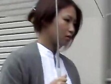 Public sharking odyssey with some really hot Asian princess