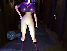 3Dgspot - Big Boobies Bimbos Fucks Rough With Ghost Into Animated Game! 3D Animated Porn!