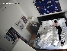 Ipcam - French Woman Masturbates Watching Porn