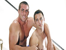 Gay Hoopla - Muscular Sex With Derek Jones And Phillip Anadarko