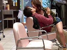 Ian Hanasaki And Hanasaki Ian In Jav Hair Salon Audacious Blowjob Subtitled