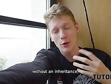 TUTOR4K.  Stupid game turns on mature teacher and she gives him a special lesson