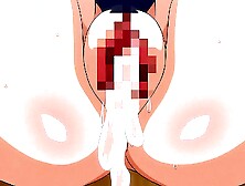 Kyonyuu Reijou Gakuen Sex Scene 60fps: Big tits, big ass, and creampie action!