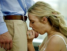 Chris Strokes and Karla Kush in intense anal action