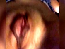 Rubbing and Teasing Chubby Moist Cunt