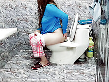 Indian Stepsister Pissing And Masturbating While Taking Shower