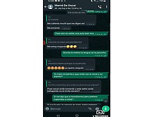 WHATSAPP CHAT WITH MY ALLY SON OSCARIN'S MAMA