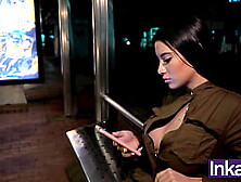 Ambar Pradax Colombian girl accepts hard fuck in exchange for not taking bus home