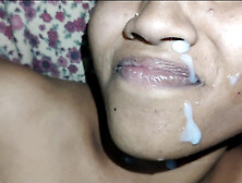 Telugu Face Fuck with Step Sister - Blowjob and Cum in Mouth