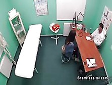 Big Dick Doctor Bangs Redhead