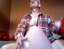 Gay American Men Enjoy Masturbation And Hardcore Sex With Latex And Balloons