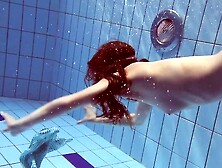 Libuse the whore in striped body suit