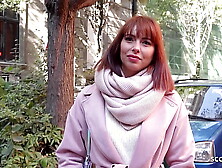 GERMAN SCOUT - SMALL GINGER LADY KITTY LOVEDREAM PICKUP FOR CASTING FUCK