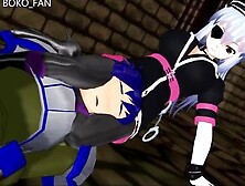 Girl Beats Hero 1 Luciana Castle and Selunelia All Plead boko877