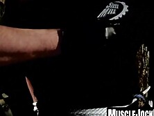 MuscleJockBound. com - Dire Callahan explores subs with slaps and spanks