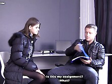 Mad Hook Up Bang At Job Interview