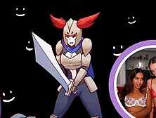 miaz and cheekymz react to Fandeltales: Double Reaction