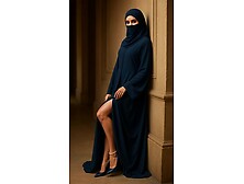 The warmth between my thighs.