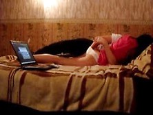 Socada de buceta gravada em casa