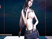 [Mmd] Berry Good - Mellow Mellow Tifa Lockhart Aerith Fine Striptease Final Fantasy 7 Remake Ff7