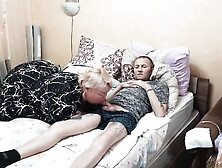 Mother-in-law Sucks All the Sperm to the Last Drop From the Penis